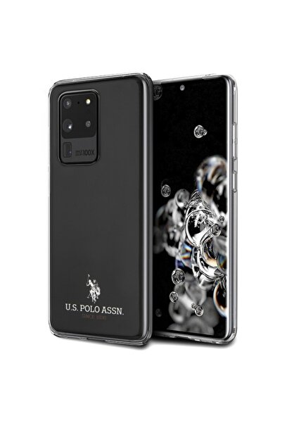 U.S. Polo Assn. Carcasă TPU pentru Samsung Galaxy S20 Ultra G988 - Cal Mic, Negru