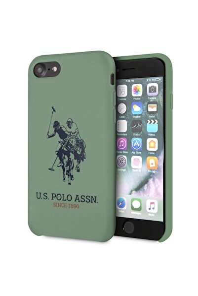 U.S. Polo Assn. Carcasă TPU U.S. Polo Big Horse pentru Apple iPhone SE (2022) / SE (2020) / 8 - Verde