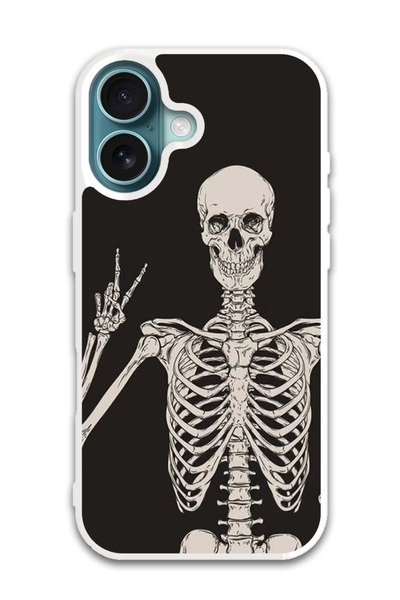 Theodor غطاء حماية لهاتف أبل آيفون 16 فيكتوري (مصد أبيض)