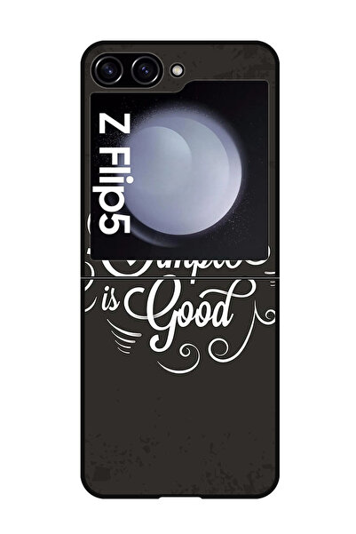 Theodor جراب واقٍ مضاد للخدش والصدمات لهاتف Samsung Galaxy Z Flip 5، بسيط وجيد