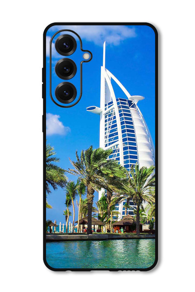 Theodor جراب واقٍ مضاد للخدش والصدمات لهاتف سامسونج جالاكسي إس 25 بلس برج دبي