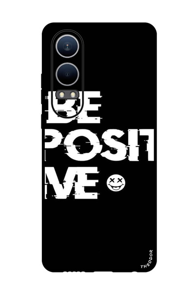 Theodor جراب واقٍ مضاد للخدش والصدمات لهاتف Oppo K12x (الصين) كن إيجابيًا