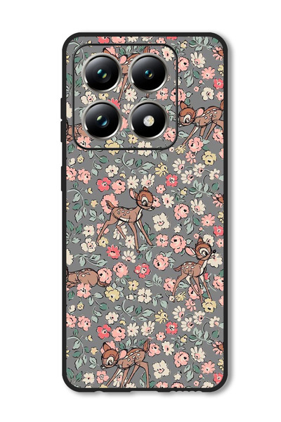 Theodor جراب متوافق مع هاتف Xiaomi 14T، غطاء حماية مقاوم للصدمات بنمط غزال