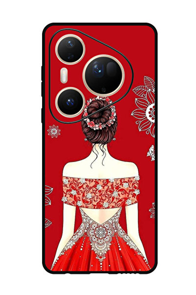 Theodor جراب متوافق مع هاتف هواوي بيورا 80 ألترا مقاس 6.6 بوصة، غطاء حماية مقاوم للصدمات، لطيف ليدي