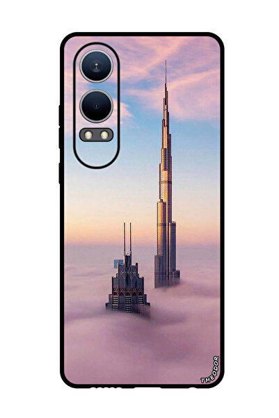 Theodor جراب واقٍ مضاد للخدش والصدمات لهاتف Oppo K12x (الصين) برج خليفة في ال...