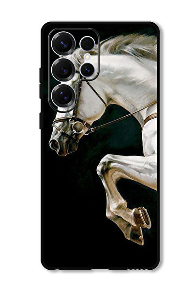 Theodor جراب واقٍ مضاد للخدش والصدمات لهاتف Samsung Galaxy S25 Ultra Horse Ru...