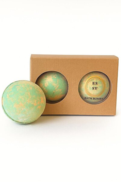 ESSY LINE Set of 2 Bubble Bath Bombs - Mango Hawai - 2 x 180gr