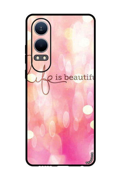 Theodor جراب واقٍ مضاد للخدش والصدمات لهاتف Oppo K12x (الصين) الحياة جميلة