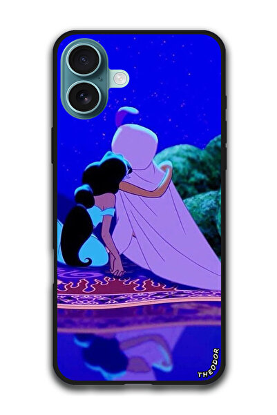 Theodor جراب واقٍ مضاد للخدش والصدمات لهاتف iPhone 16 (6.1) بوصة رسوم متحركة علاء الدين (2)