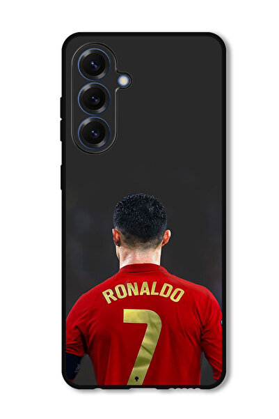 Theodor جراب واقٍ مضاد للخدش والصدمات لهاتف Samsung Galaxy S25 Ronaldo 7