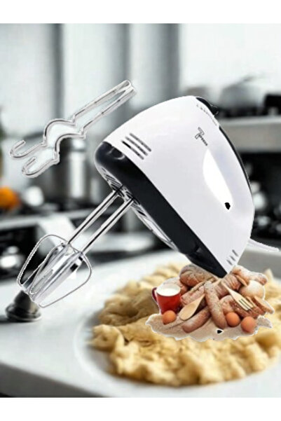 SHEWOW 7 Gear Electric Egg Beater Automatic Hand Mixer Blender Plastics Rotating Push Whisk Cream