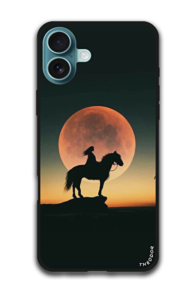 Theodor غطاء حماية مضاد للخدش والصدمات لهاتف iPhone 16 Plus (6.7) بوصة، بتصمي...