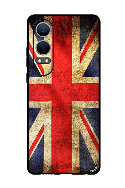 Theodor جراب واقٍ مضاد للخدش والصدمات لهاتف Oppo K12x (الصين) علم المملكة الم...