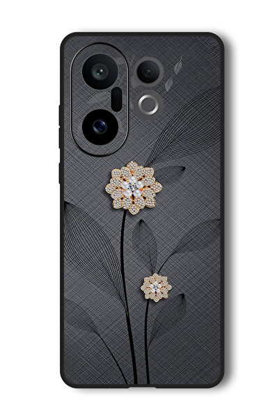 Theodor جراب متوافق مع هاتف Vivo X200 FE مقاس 6.31 بوصة، غطاء ممتص للصدمات وم...