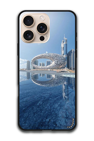 Theodor حافظة واقية مضادة للخدش والصدمات لهاتف iPhone 16 Pro (6.3) بوصة متحف