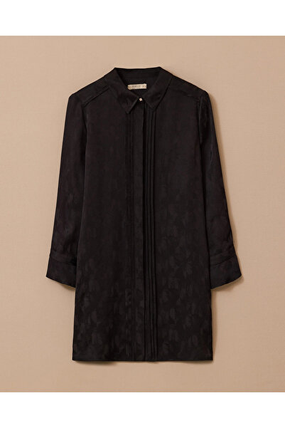 Gala-Xi Туника с големи размери, с детайли с плисета и шарки