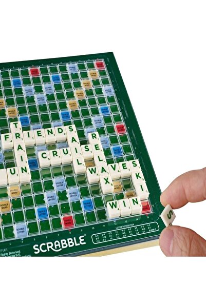 Scrabble Game, 3D with Innovative Anti-Slip Board