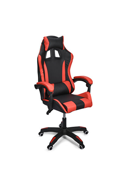 OEM Scaun de birou, pivotant, cu suport lombar, tetieră, cotiere reglabile, înălțime reglabilă