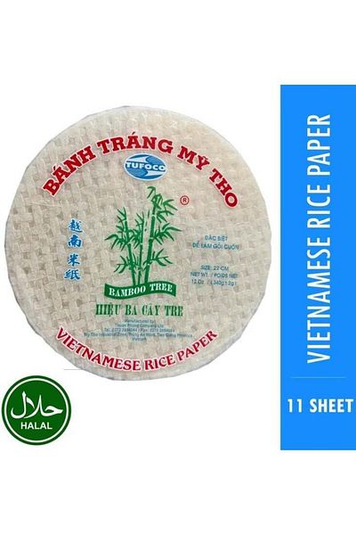 Generic Rice paper 22cm 113 Gram 11 Sheets Thuong Hang Imported Vietnam
