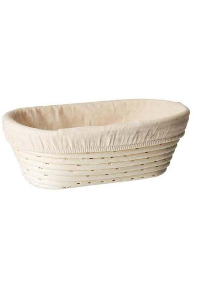 Generic Banneton Bread Proofing Basket Oval Liner SUGUS HOUSE Brotform Dough ...