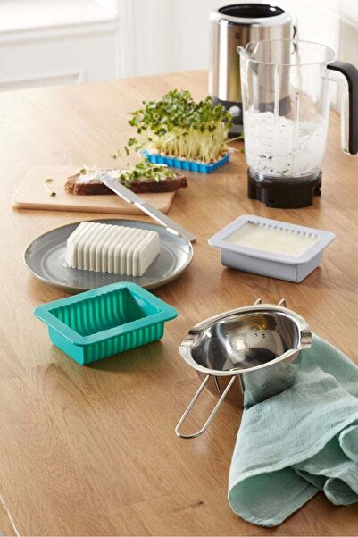 Generic Tchibo Diy Vagatable Butter Set, Turquoise