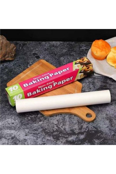 Generic 1 Roll Non-Stick Parchment Baking Paper White 10 Meter