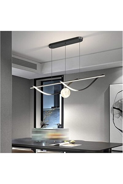 edc LED Chandelier with 2.4G wifi Remote Control Black light/cold/warm/neutral adjustable intensity