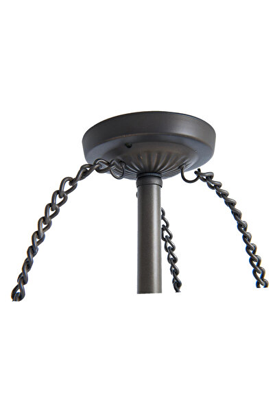 Clayre & Eef Βάση πολυελαίου Tiffany 15x15x33 εκ. E27