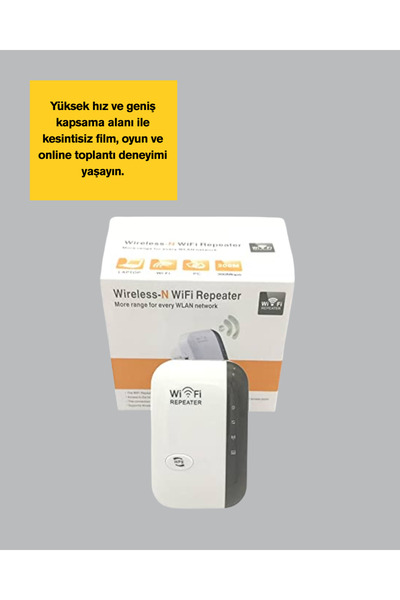 LaraThec Wireless-N WiFi Repeater 300 Mbps Sinyal Güçlendirici