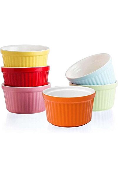 Generic 8 OZ(226ml) Oven Safe - Porcelain Souffle Dishes Bakeware Set, Baking...