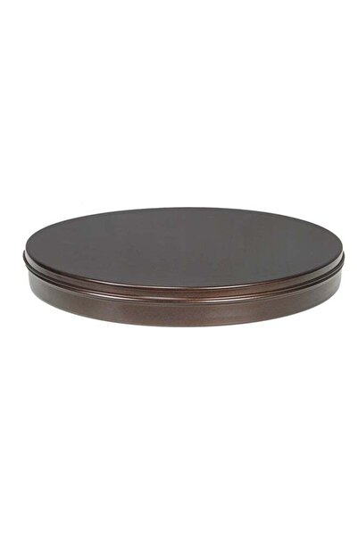 Generic TAJ Non Stick Cake Tray With Lid Brown/White 13inch