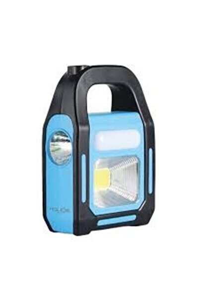 Helios 16W Solar Şarjlı Lamba, Beyaz Işık (HS 4014)