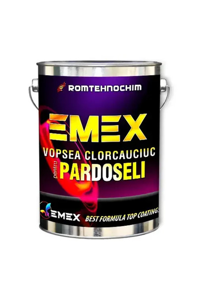 Emex Clorcauciuc Floor Paint “Emex” - Brown - 23 Kg Can