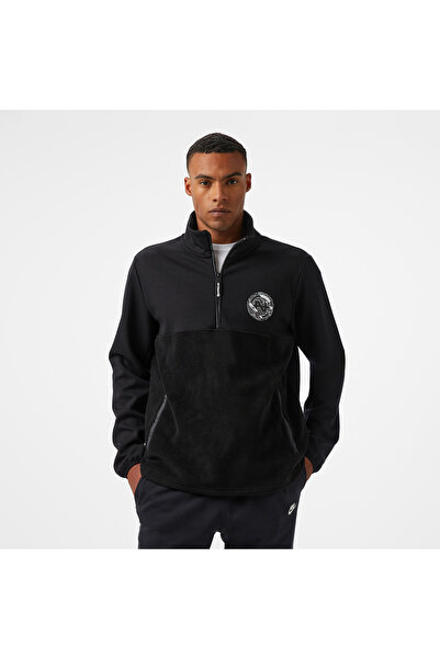 Nautica Erkek Siyah Regular Fit Sweatshirt