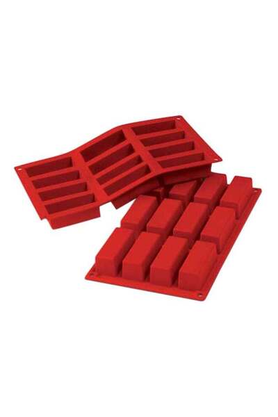 Generic Silicone Cake Mould Red 175 x 30 x 350 MM