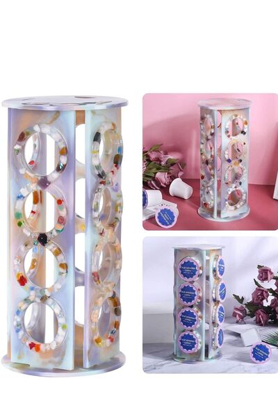 Generic Coffee Pod Holder Resin Mould Silicone Moulds 4 Sides Holders Diy Cry...