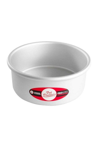 Generic Aluminum Round Cake Pan Silver