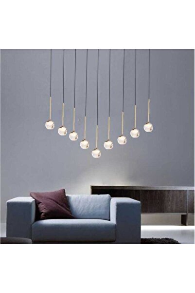 edc Lustra LED Gold Bila 36W lumina neutra