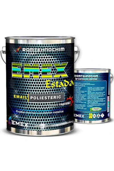 Emex “Emex Estada” Polyester Enamel Package - Yellow - 20 Kg Can + Hardener