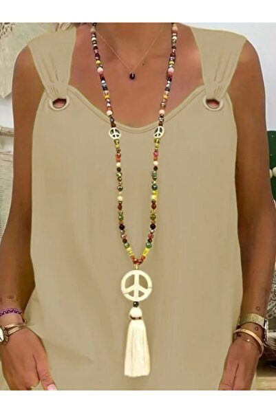 MODA Women's Sleeveless V-Neck Bird Eye Detail Blouse Short Aerobin Double Set