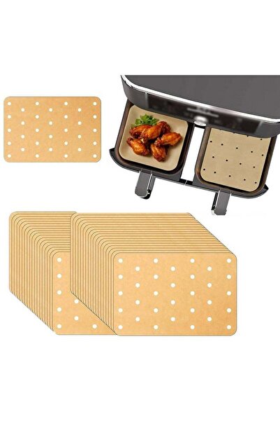 Generic Oasisgalore 100-Piece Air Fryer Accessory Set with Non-Stick Parchment Paper Liners