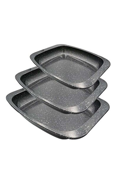 Generic Prestige Prestige Granite 3Pcs Roaster Set