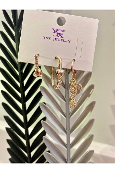 YSX kadın çelik küpe