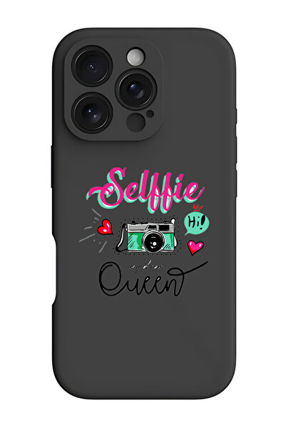 Theodor غطاء حماية سيليكون سائل مقاوم للصدمات لهاتف iPhone 16 Pro باللون الأس...