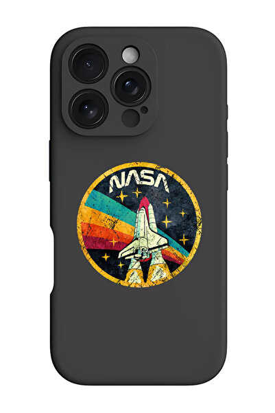 Theodor غطاء حماية أسود من السيليكون السائل المقاوم للصدمات لهاتف iPhone 16 P...