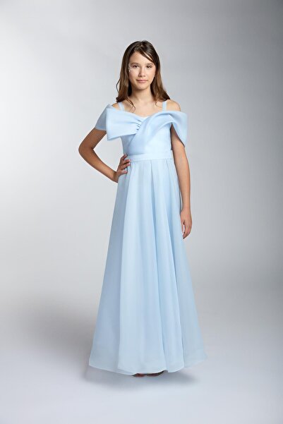 moona kids 10-15 Years Old Girl's Organza Evening Dress