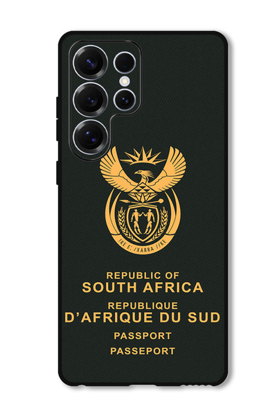 Theodor جراب واقٍ مضاد للخدش والصدمات لهاتف Samsung Galaxy S25 Ultra جواز سفر...