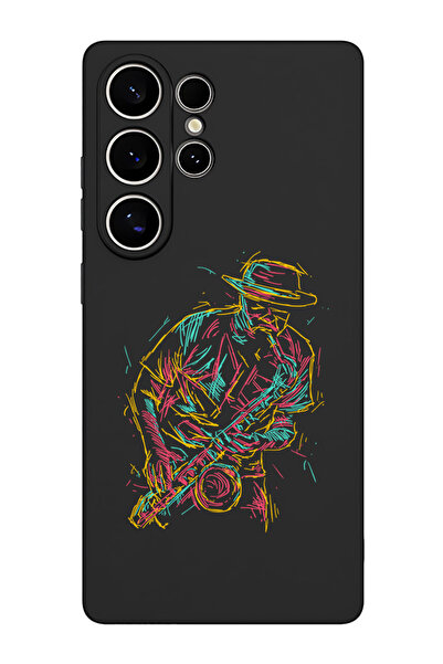 Theodor جراب حماية من السيليكون السائل المقاوم للصدمات لهاتف سامسونج S25 Ultr...