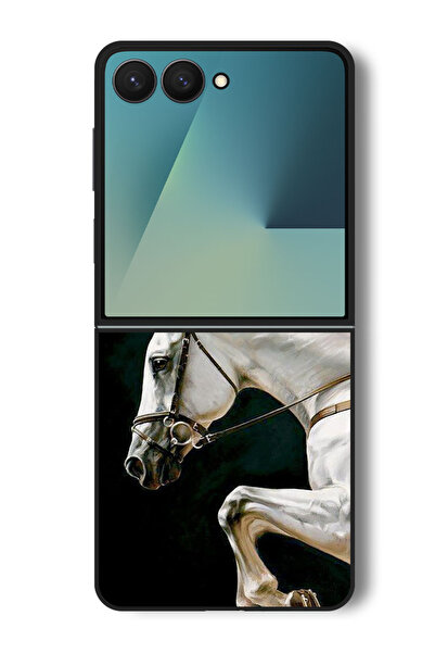 Theodor جراب متوافق مع هاتف Samsung Galaxy Z Flip مقاس 7 - 6.9 بوصة، غطاء حما...