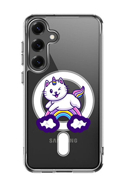 Theodor غلاف لهاتف Samsung Galaxy S25 Plus متوافق مع MagSafe، غطاء وحيد القرن...